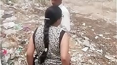 Aunty fucking on road