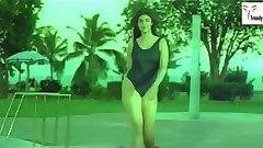 indian girl in swimsuit