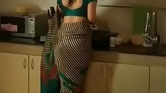 beautiful milf saree