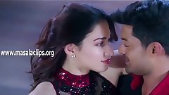 Tamannah Bhatia Hot Thighs Show in Romance Dance