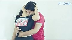 Part 1 - Pooja Hot Romance with Boyfriend at Roof