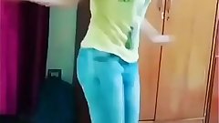 Indian teen dancing