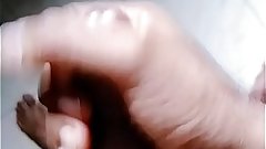 Masturbation of cute indian