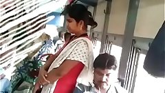 Tamil girl groping in train