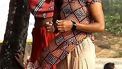 Desi Maid Changing Clothes After River Bath