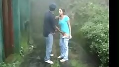 Indian Couple Fuck In The Rain