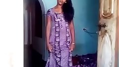 Indian Girl in Nighty