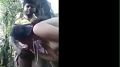 Desi bangali bhabi outdoor fuck