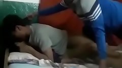 Nepali bhalu gangbang in hotel