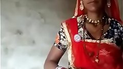 rajasthani aunty showing