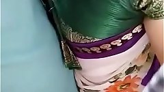 desi aunty smooch by cousin